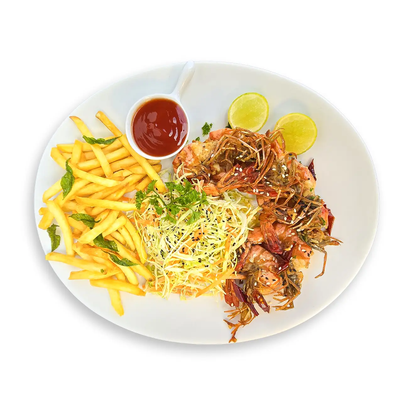 Sri Lankan Grilled Prawns | Villa Kusum Beach Restaurant Hikkaduwa